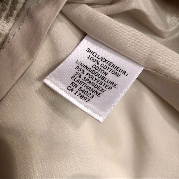 Banana Republic Pattern, Lined Skirt Size 8 - EUC - Picture 4 of 5